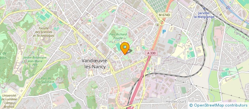 localisation de l'entreprise MONSIEUR AZHAR ALQADERI  VANDUVRE-LES-NANCY