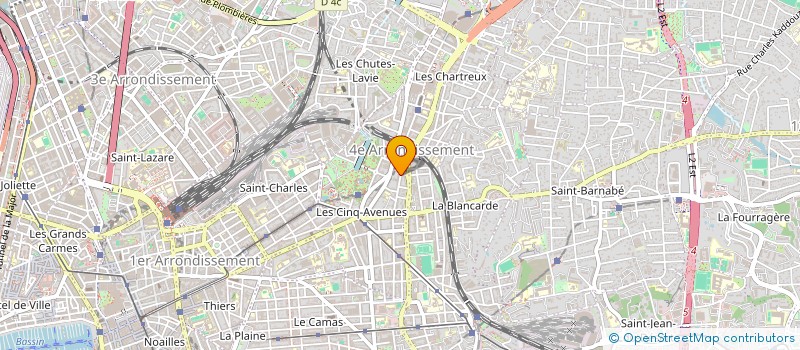 localisation de l'entreprise MONSIEUR AZHAR MADI à MARSEILLE