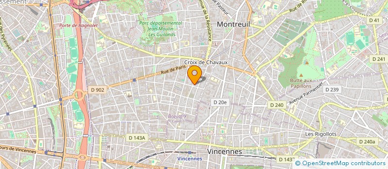 localisation de l'entreprise MONSIEUR AZHAR TARAR à MONTREUIL