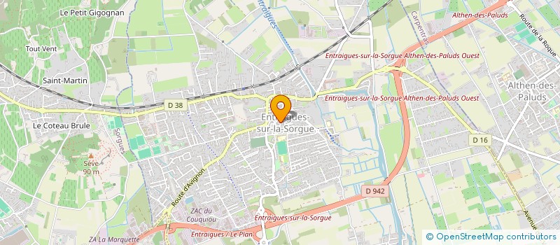 localisation de l'entreprise MONSIEUR AZI EL-KHAB  ENTRAIGUES-SUR-LA-SORGUE