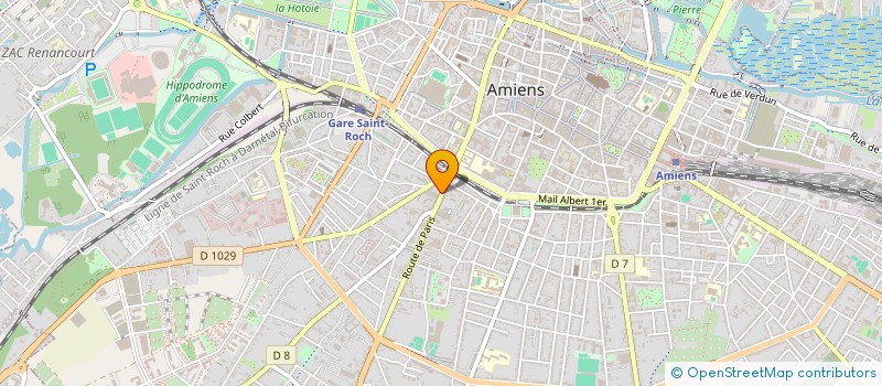 localisation de l'entreprise MONSIEUR AZIA KIPRE à AMIENS