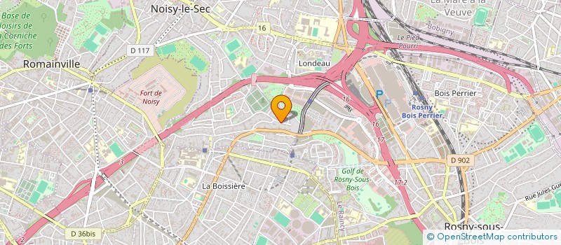 localisation de l'entreprise MONSIEUR AZIDINNE BENA à NOISY-LE-SEC