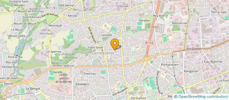 localisation de l'entreprise MONSIEUR AZIM AHMADZAI  BREST