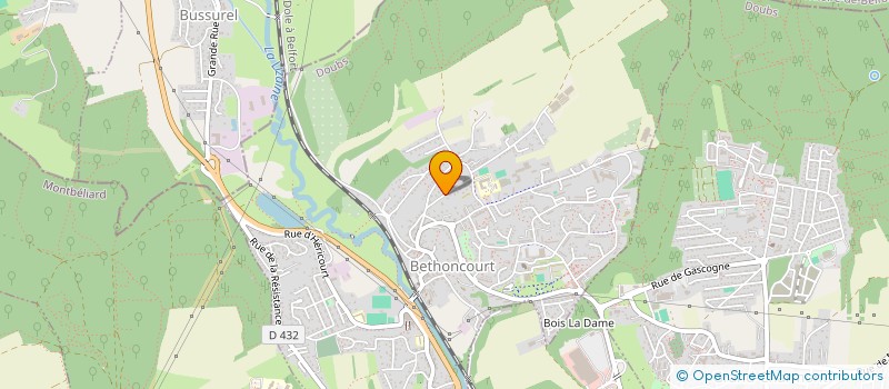 localisation de l'entreprise MONSIEUR AZIM DOGAN  BETHONCOURT