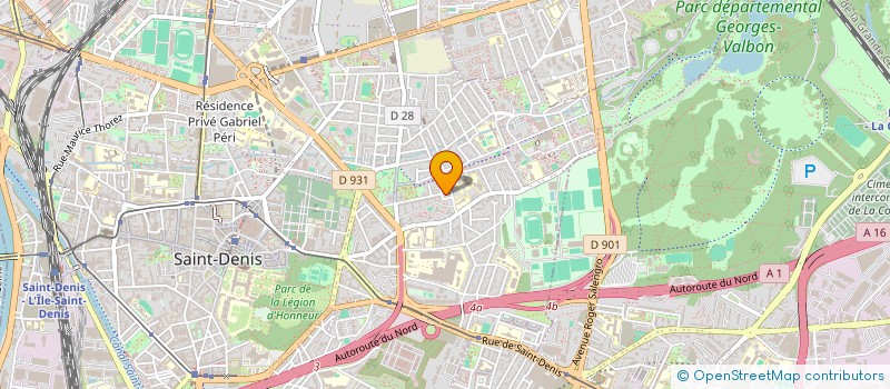 localisation de l'entreprise MONSIEUR AZIZ ABDEL à SAINT DENIS