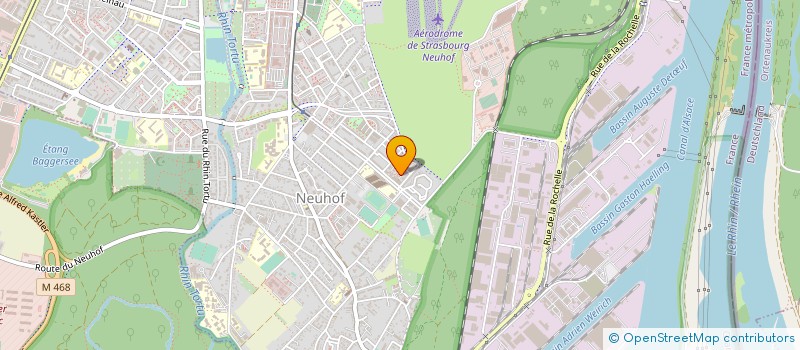 localisation de l'entreprise MONSIEUR AZIZ ACHMETOV  STRASBOURG