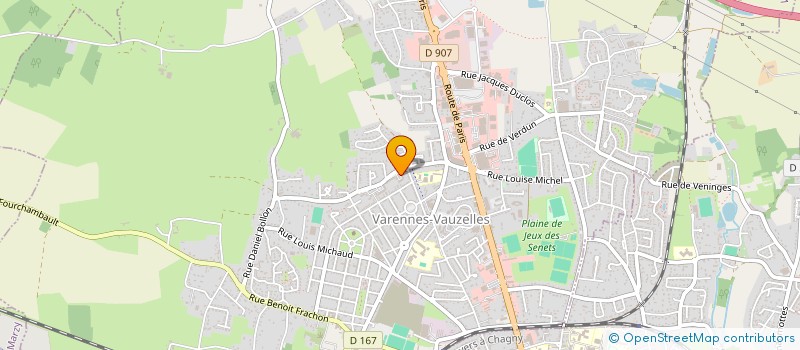 localisation de l'entreprise MONSIEUR AZIZ AGHOUAOU  VARENNES-VAUZELLES