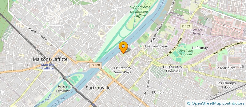 localisation de l'entreprise MONSIEUR AZIZ AGUILAL BRIQ à SARTROUVILLE
