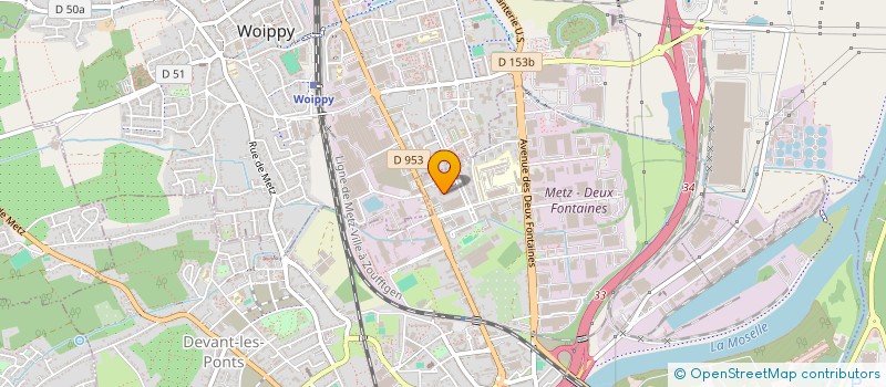 localisation de l'entreprise MONSIEUR AZIZ AIT MOURAGHDANE  METZ