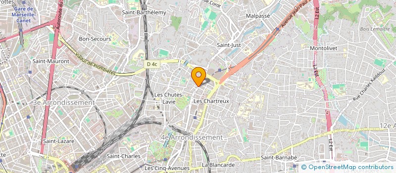 localisation de l'entreprise MONSIEUR AZIZ ALI SACI à MARSEILLE