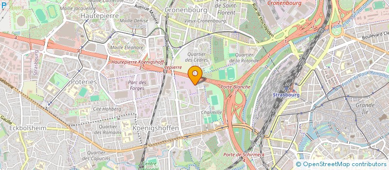 localisation de l'entreprise MONSIEUR AZIZ AMROUH à STRASBOURG
