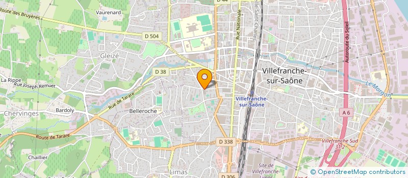localisation de l'entreprise MONSIEUR AZIZ ASLIKARA à VILLEFRANCHE-SUR-SAONE