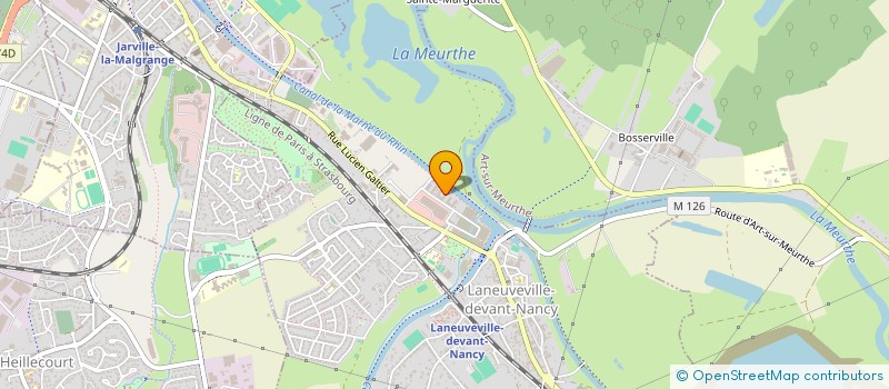 localisation de l'entreprise MONSIEUR AZIZ AZZAOUI  LANEUVEVILLE-DEVANT-NANCY