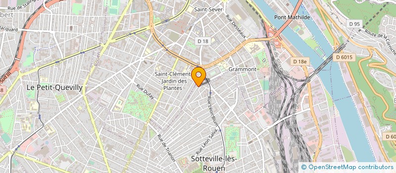 localisation de l'entreprise MONSIEUR AZIZ AZZOUAOU  SOTTEVILLE-LES-ROUEN