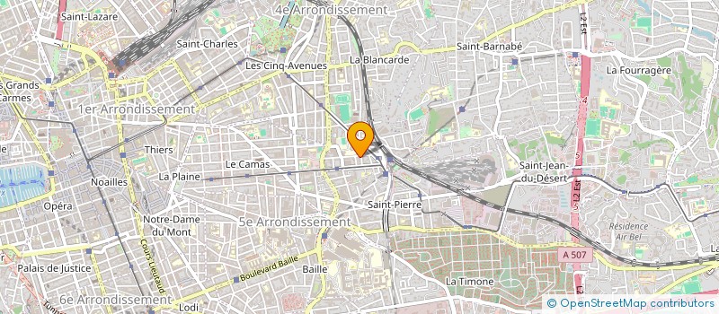 localisation de l'entreprise MONSIEUR AZIZ BACCOUCHE à MARSEILLE