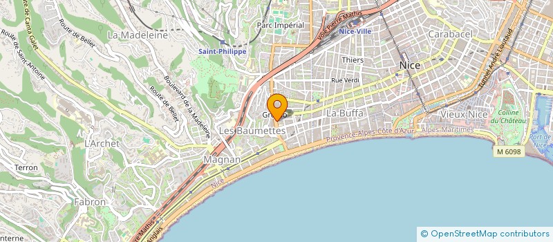 localisation de l'entreprise MONSIEUR AZIZ BAHIJ à NICE