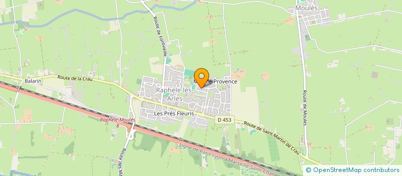 localisation de l'entreprise MONSIEUR AZIZ BECHCHIR  ARLES