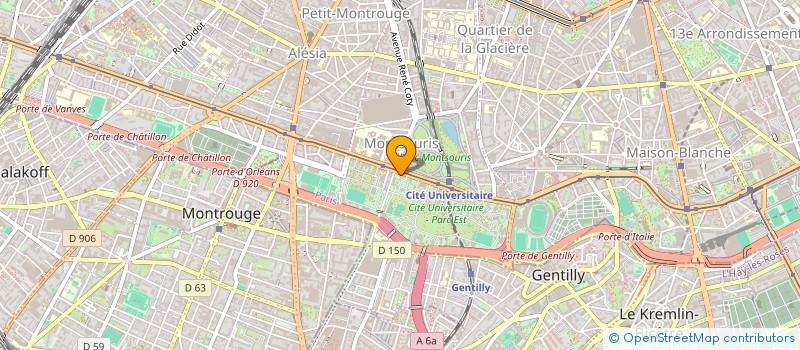 localisation de l'entreprise MONSIEUR AZIZ BELLOUMA  PARIS