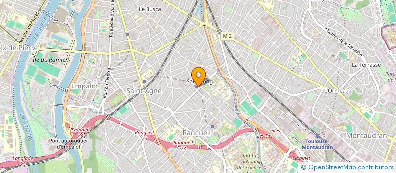 localisation de l'entreprise MONSIEUR AZIZ BEN ACHOUR  TOULOUSE