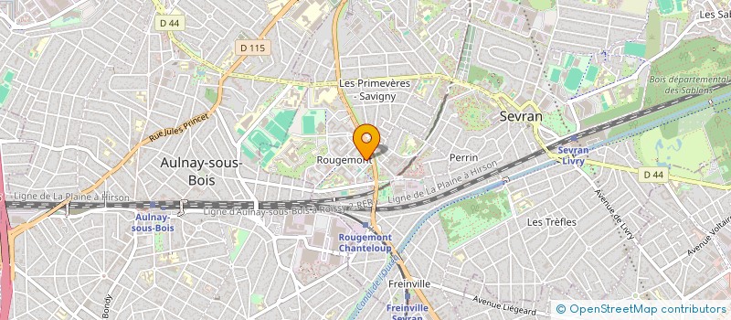 localisation de l'entreprise MONSIEUR AZIZ BENCHEIKH à SEVRAN