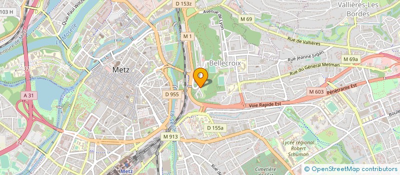 localisation de l'entreprise MONSIEUR AZIZ BEQQALI  METZ