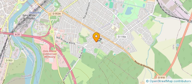 localisation de l'entreprise MONSIEUR AZIZ BORA  YUTZ