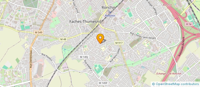 localisation de l'entreprise MONSIEUR AZIZ BOUKDIR à FACHES-THUMESNIL