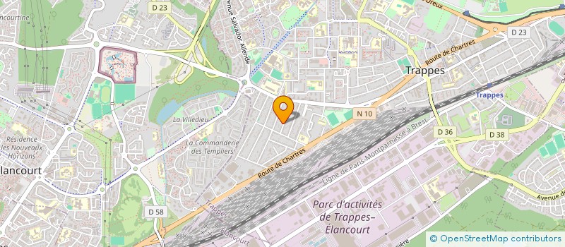 localisation de l'entreprise MONSIEUR AZIZ BOUSHABA à TRAPPES