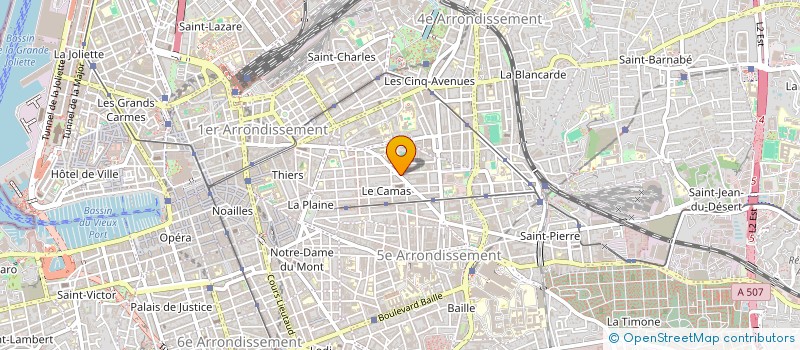 localisation de l'entreprise MONSIEUR AZIZ CHAIB-AINOU à MARSEILLE