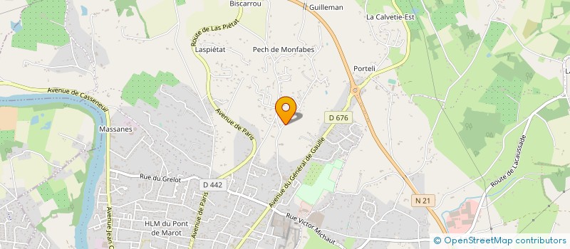 localisation de l'entreprise MONSIEUR AZIZ CHIGUER  VILLENEUVE-SUR-LOT