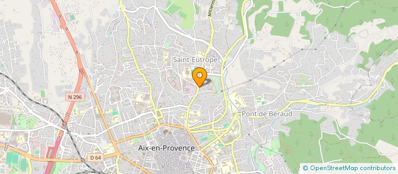 localisation de l'entreprise MONSIEUR AZIZ DERBAL  AIX-EN-PROVENCE