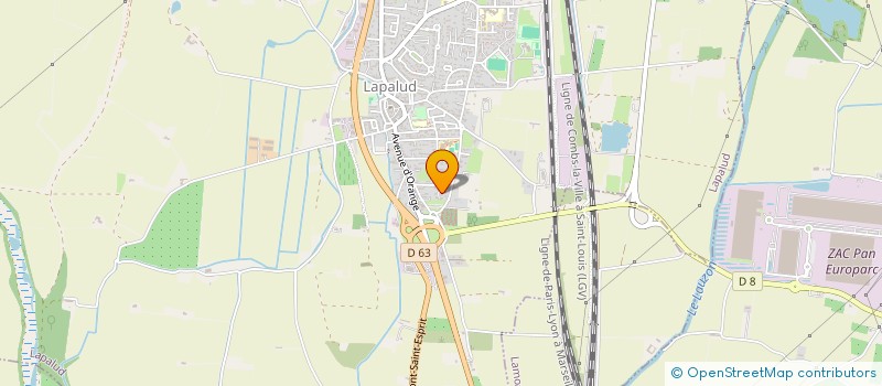 localisation de l'entreprise MONSIEUR AZIZ DKIKAR  LAPALUD