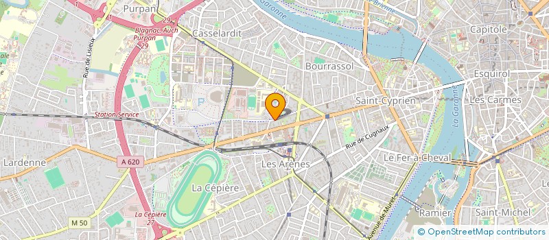localisation de l'entreprise MONSIEUR AZIZ EL KAINE à TOULOUSE