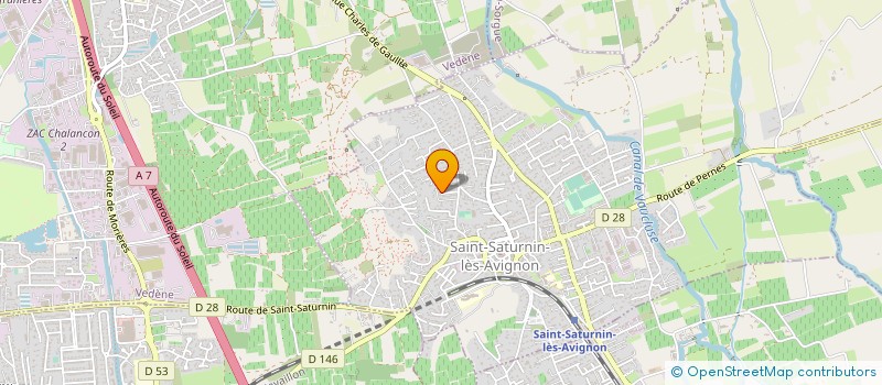 localisation de l'entreprise MONSIEUR AZIZ ELKAWI à SAINT-SATURNIN-LES-AVIGNON