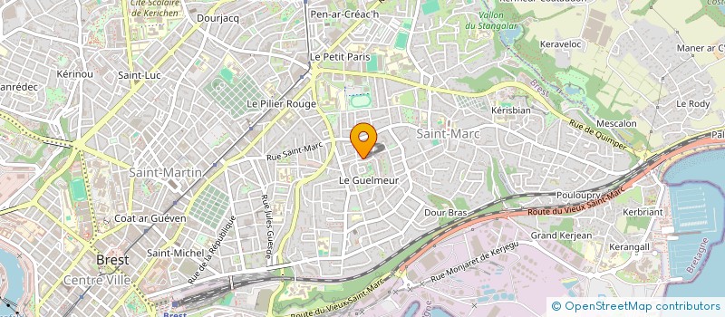 localisation de l'entreprise MONSIEUR AZIZ FADLI à BREST