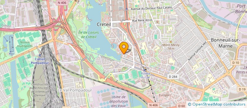 localisation de l'entreprise MONSIEUR AZIZ GUERMOUDI  CRETEIL