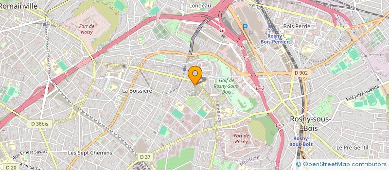 localisation de l'entreprise MONSIEUR AZIZ GUERROUCHE à MONTREUIL