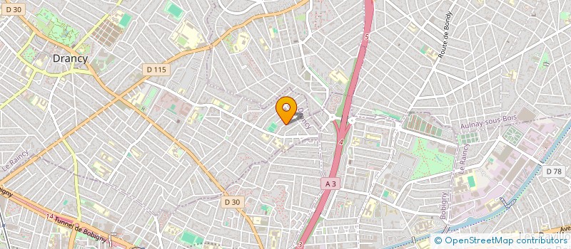 localisation de l'entreprise MONSIEUR AZIZ HAMMADI  DRANCY