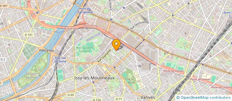 localisation de l'entreprise MONSIEUR AZIZ INAM UL HAQ à ISSY-LES-MOULINEAUX