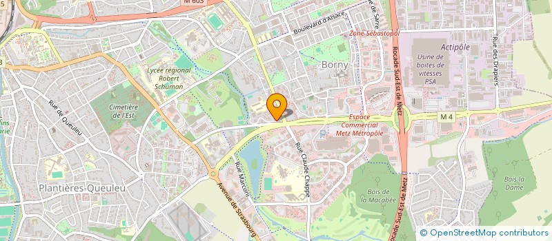 localisation de l'entreprise MONSIEUR AZIZ JAA  METZ