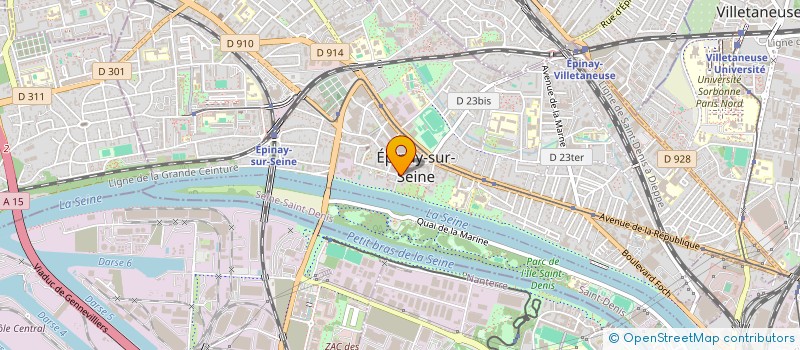 localisation de l'entreprise MONSIEUR AZIZ KAPKIN à EPINAY-SUR-SEINE