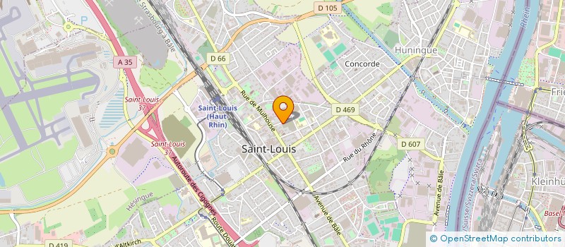 localisation de l'entreprise MONSIEUR AZIZ KARA à SAINT-LOUIS