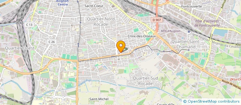 localisation de l'entreprise MONSIEUR AZIZ KASSMI LECHHEB à AVIGNON