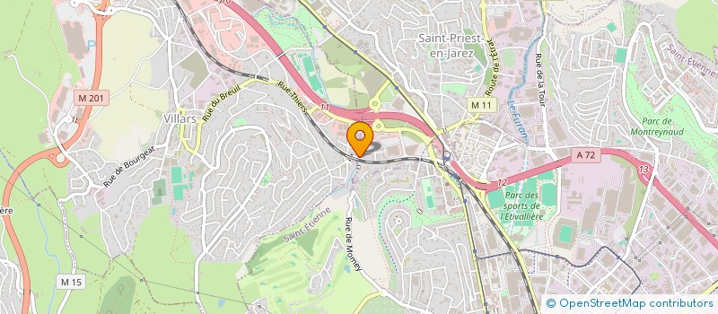 localisation de l'entreprise MONSIEUR AZIZ KISSAMI  SAINT-PRIEST-EN-JAREZ