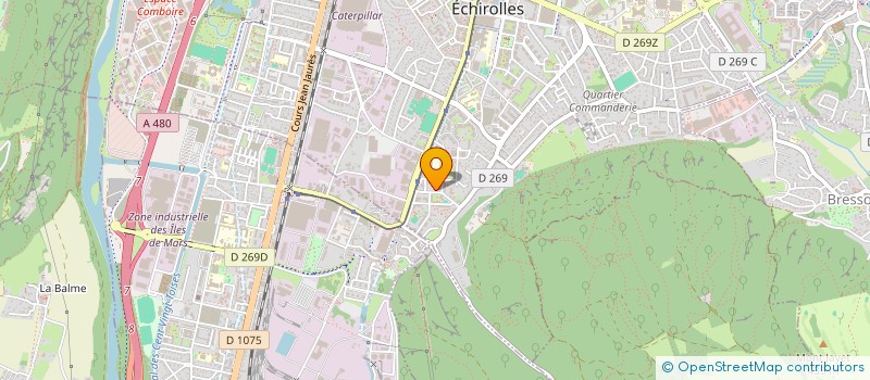 localisation de l'entreprise MONSIEUR AZIZ KONE à ECHIROLLES