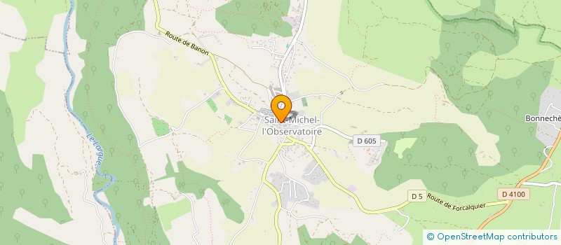 localisation de l'entreprise MONSIEUR AZIZ KOSTAS  SAINT-MICHEL-L'OBSERVATOIRE