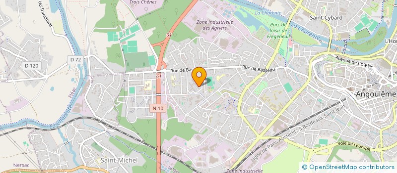localisation de l'entreprise MONSIEUR AZIZ LAKHDAR à ANGOULEME