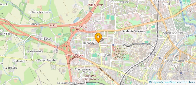 localisation de l'entreprise MONSIEUR AZIZ LEBDIRI  RENNES