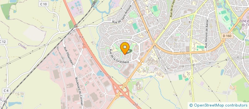 localisation de l'entreprise MONSIEUR AZIZ LOURAIBI à CHOLET