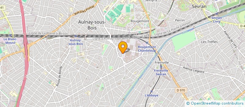 localisation de l'entreprise MONSIEUR AZIZ MELOUA BENZABA à AULNAY-SOUS-BOIS